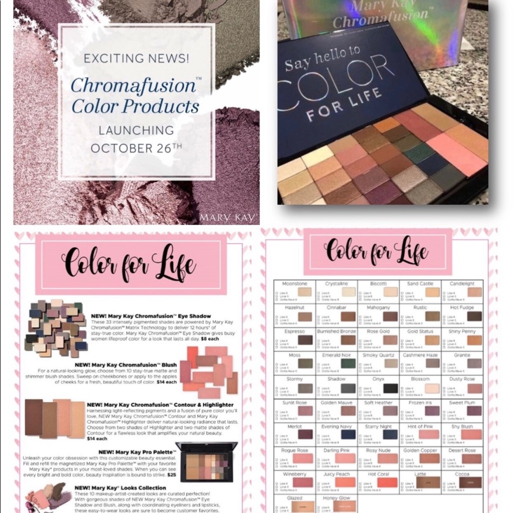 MK New Color Pallets